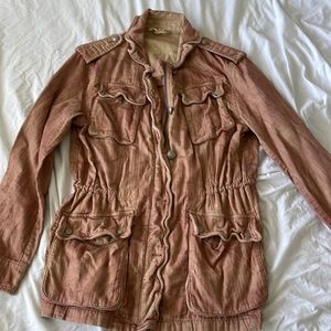 Free People Dusty Rose Jacket
